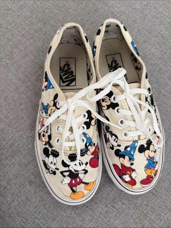 Vans Shoes - Vans Disney Mickey Mouse birthday Canvas Sneakers